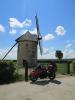 A medieval windmill with alloy sails, advanced engineering for 1526!